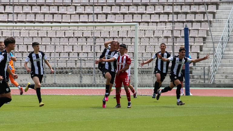 Super League Κ15: Πρωταθλητής ο ΠΑΟΚ, 1-0 τον Ολυμπιακό στον τελικό